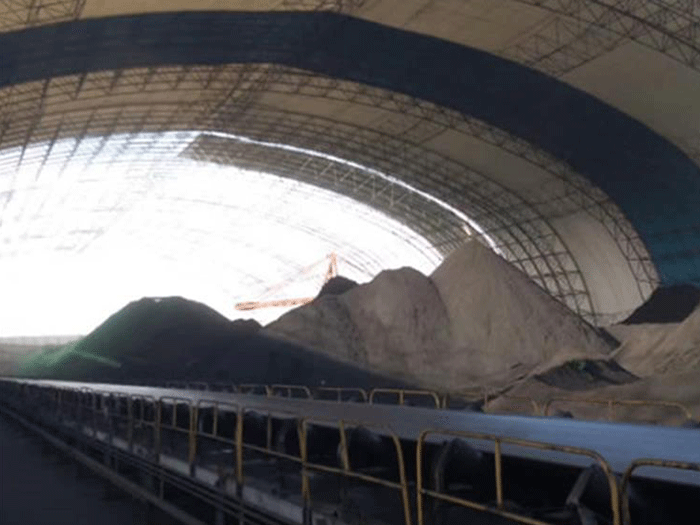 厦门煤棚料仓网架